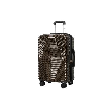 Imagem de Mala Travelux Samedan Pequena 10 Kg Marrom - Expansível e Cadeado TSA