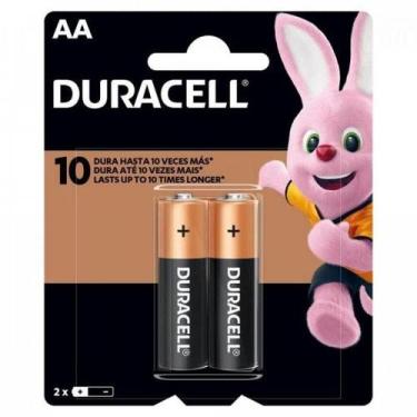 Imagem de Pilha Alcalina 1,5v AA MN1500 (C/2 Pilhas) Duracell