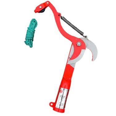 Imagem de Ｂｅｓｇａ Cabeça de podador de árvores de galhos altos com de polia e mola de aço, corda de 1,5 m, adequada para poste de extensão, Size S