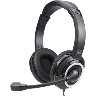 Imagem de Headset com Fio HF700 Conexão P3 e USB Preto Multi - PH424 PH424