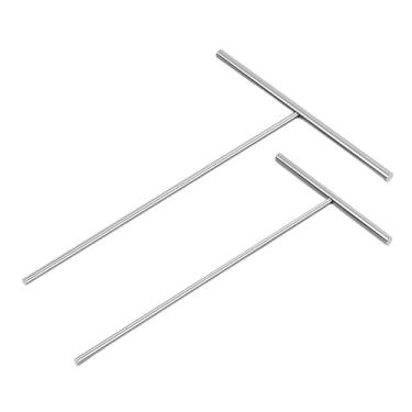 Imagem de Bothyi 2 Peças de Espalhadores de Crepe em Forma de T, Pás de Manteiga Resistentes à Ferrugem para Máquina de Panquecas, Acessórios de Cozinha de Restaurante