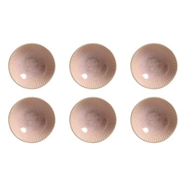 Imagem de Conjunto de Cumbucas Porto Brasil Linhas Litchi 370ml - 6 Peças