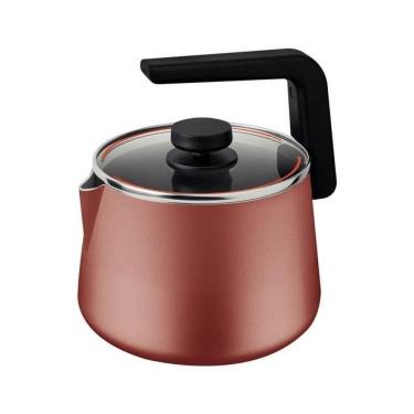 Imagem de Chaleira Tramontina Em Alumínio 2,3 L Com Revestimento Antiaderente Cobre