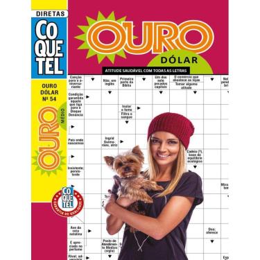 Imagem de Palavras-Cruzadas Diretas Coquetel Ouro Dolar 54