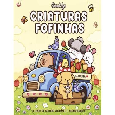 Imagem de Criaturas Fofinhas (Cozy Cuties) - Livro De Colorir Coco Wyo