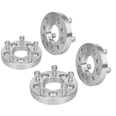 Imagem de IRONTEK Adaptadores de roda de 2,5 cm e espaçador de 5 x 4,5 para 5 x 4,75 (furo de 74 mm, pinos 12 x 1,5) (troca de seu padrão de parafuso) compatível com Chevrolet-GMC-Pontiac para 80-04 S10, 85-13 Corvette, 90-05 Jimmy, 82-90 S15