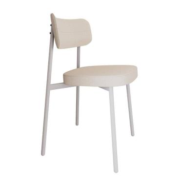 Imagem de Cadeira Alloa Fixa Com 4 Pés 50 X 44,7 X 83,8 Cm Com 1 Un. Corriente Palha