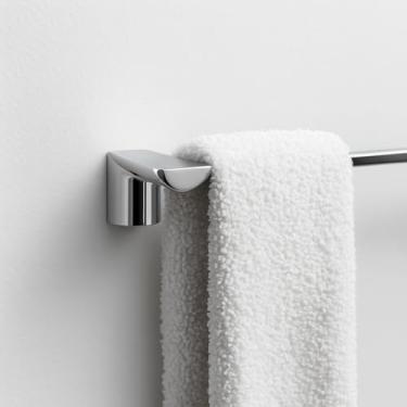 Imagem de Porta Toalhas de Banho Inox 60cm Toalheiro Banheiro e Lavabo Linha Infinity BSMIX