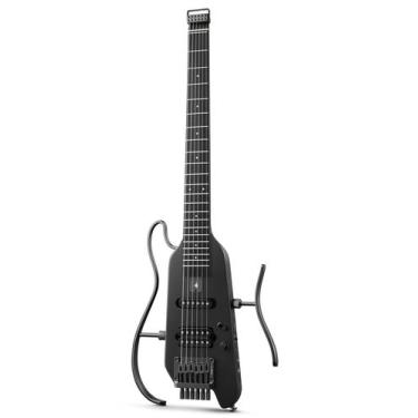 Imagem de Guitarra elétrica Donner HUSH X Featherlight Travel com suportes