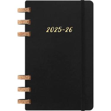 Imagem de Moleskine Spiral 12 Month 2026-2026 Academic Year Planner, Soft Cover, Large (5" x 8.25"), Black, 200 pages