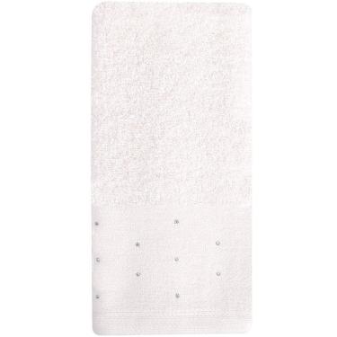 Imagem de Toalha Lavabo Cristal 30x50cm Off White