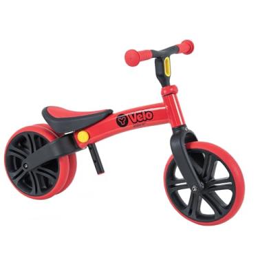Imagem de Yvolution Bicicleta infantil Y Velo Junior | Bicicleta de equilíbrio sem pedal | Idades de 18 meses a 4 anos (vermelha nova), pequena