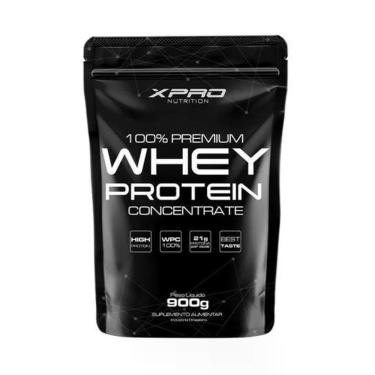 Imagem de 100% whey protein concentrate premium morango refil 900g