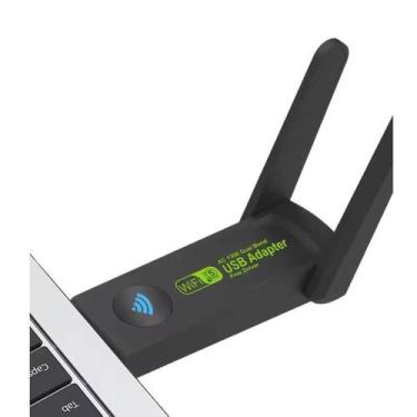 Imagem de Adaptador de Rede Wi-Fi 1300Mbps 2.4G/5G Wireless USB 3.0 Knup KP-AW16
