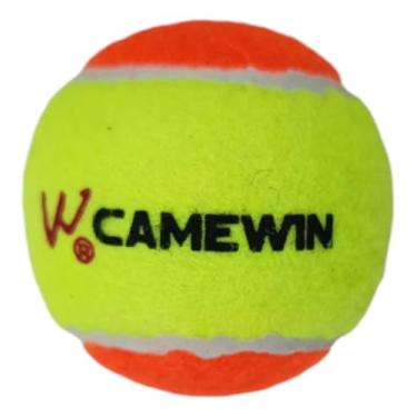 Imagem de Bola de Beach Tennis Camewin ITF Approvado - 1 unidade - Laranja/Amarelo