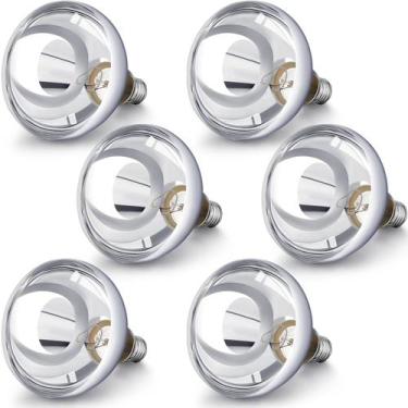 Imagem de Lâmpadas de calor VIHOSE 250W 120V R40 Incandescentes, pacote com 6