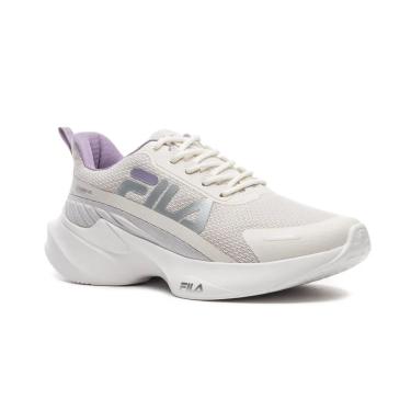 Imagem de Tênis Esportivo Fem Fila Progress Lite Branco/Prata 1250715
