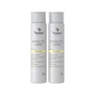 Imagem de Kit Shampoo + Máscara Impacto Care Pós-Química Victoria Hair - VICTORI