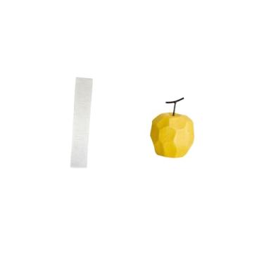 Imagem de Fenteer Abajur de Chão de Papel de Porcelana com Frutas, Decoração Aconchegante para Sala de Estar, Luminária de Pé, Capa de Luz, Ornamento para Abajur, Estát