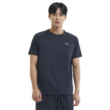 Imagem de Camiseta de Treino Masculina Under Armour Tech 2.0, Preto, G