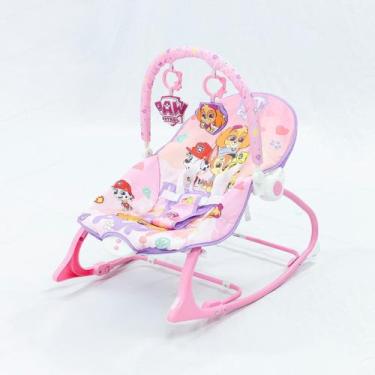 Imagem de Cadeira de Descanso Repouseira Vibratória Patrulha Canina Patinhas Beb