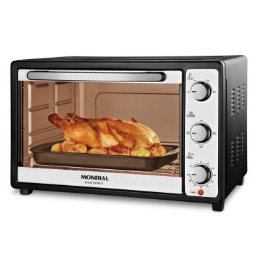 Imagem de Forno Elétrico Mondial 52L Grand Family II FRN-52-B 1800W Preto/Inox - 110v