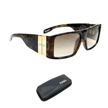Imagem de Óculos de Sol Evoke New Bomber BRG21 Turtle Gold Gradient-Unissex