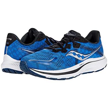 Imagem de Saucony Tênis de corrida masculino Omni 20, Azul royal/preto, 9.5