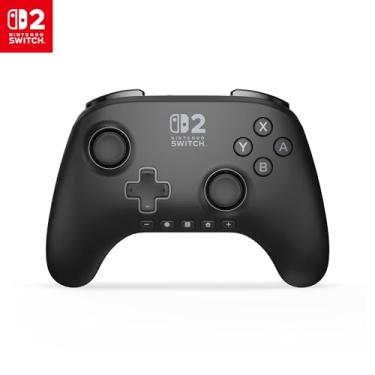 Imagem de PowerA Advantage Wireless Controller for Nintendo Switch 2 - Black, Officially Licensed, Hall Effects, Mappable Buttons, Pro Controller, C Button, Motion Controls