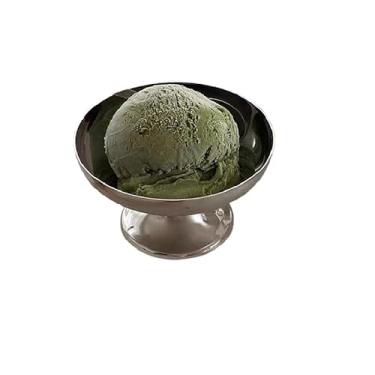 Imagem de Tigelas de sorvete de aço inoxidável, tigelas de sobremesa, mini copo redondo de sorvete para salada de frutas, lanches, pudim, doces