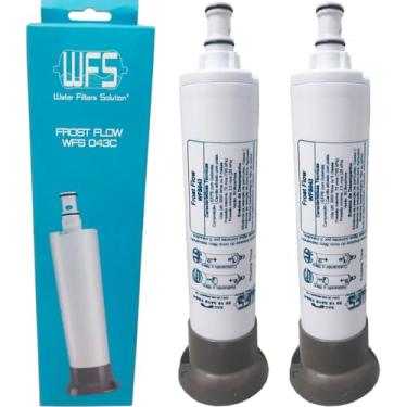 Imagem de Kit 2 Refil Filtro Compatível Purificador Água Consul CPB33 AF CIX08AX Tampa Cinza