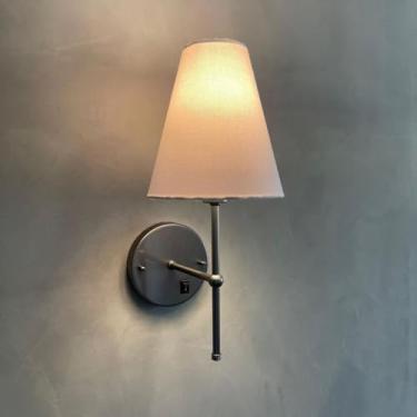 Imagem de Arandela De Parede Clássica de Chumbo Com Interruptor Com Cupula branco Ref 05 Decoração Iluminação Casa