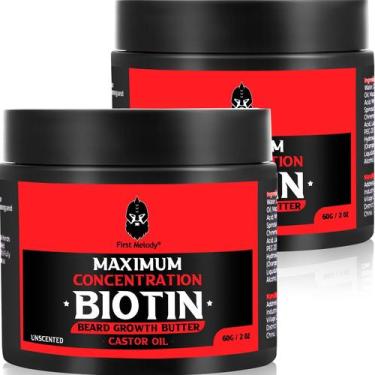 Imagem de Beard Butter First Melody Concentração máxima de biotina 60mL
