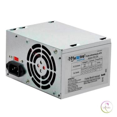 Imagem de Fonte 230W 20/24 Pinos Brazil-PC/Tronos/Maxxtro/Kemex