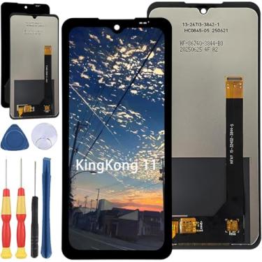 Imagem de Yuxyiony Nova tela de substituição para tela LCD Cubot Kingkong 11 e acessórios de ferramenta de substituição.