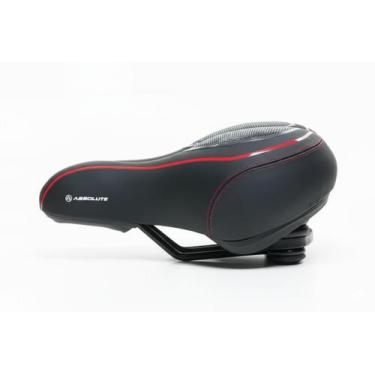 Imagem de Selim Absolute Com Gel Elastômero Super Confortável Bike, Gel+Pu