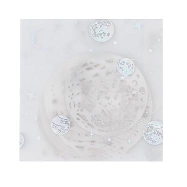 Imagem de Adesivos para scrapbook com tema da lua, faça você mesmo, padrões ricos, recortes, fases da lua, adesivos para diários, álbuns de fotos, planejador, decalques, artesanato, papel (Sombra de humor)