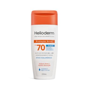 Imagem de Protetor Solar Helioderm FPS 70 Ativo Hialurônico 200mL