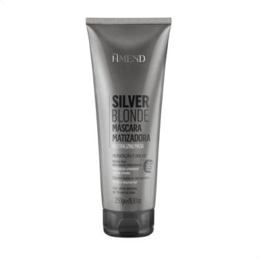 Imagem de Amend mascara matizadora silver blonde 250g - 1274