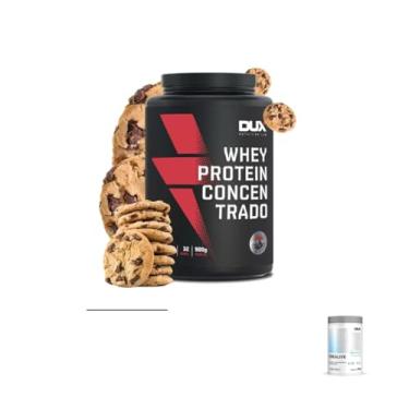 Imagem de Kit Whey Protein Concentrado 900g Butter Cookies + Creatina Crealive 300g DUX