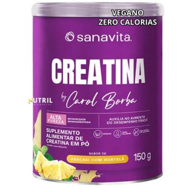 Imagem de Creatina Micronizada Monohidratada Alta Pureza Sanavita o Suplemento d