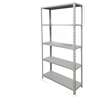 Imagem de Estante 5 prateleiras aço 25cm multiuso(Cinza)