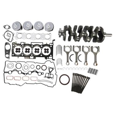 Imagem de Kit de revisão de reconstrução de motor G4KJ 2.4L com virabrequim e bielas compatível com Hyundai Sonata Tucson Santa Fe Sport 2011-2019 para Kia Optima Sorento Sportage 2.4L Substituir 23410-2G500