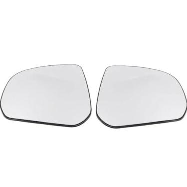 Imagem de JPFAM Substituição de vidro do espelho retrovisor para Suzuki Alto 2009-2016, vidro retrovisor lateral, retrovisores de reboque esquerdos e direitos, boa refletividade, par A1
