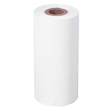 Imagem de Pssopp Papel de Recibo Térmico de 57x30mm, Polpa de, Cor Duradoura, Design Pequeno e Leve, Uso Versátil para Supermercados, Hotéis, Shopping Centers, Táxis, Durável e (57 * 25)