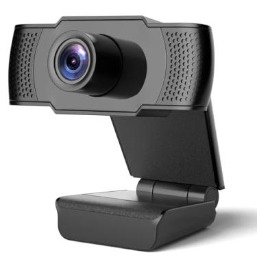 Imagem de Lagriner Webcam UHD 4K com microfone, câmera web de computador USB grande angular para PC, redução de ruído, plug & play USB Web Cam para transmissão/gravação de vídeo/conferências de chamadas/aulas