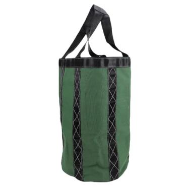 Imagem de Yosoo Health Gear Balde de Ferramentas de Lona Resistente Bolsa de Armazenamento Multiuso Com Base Reforçada e Alça Ergonômica para Construção, Jardinagem, Uso Doméstico, 60x35cm, 50kg de