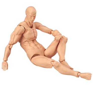 Imagem de Generic Manequins Articulados Em Pvc Colecionáveis, Modelos de Corpo Humano para Presentes, Modelos de Figuras de 13cm para Decoração de Mesa (Como mostrado)