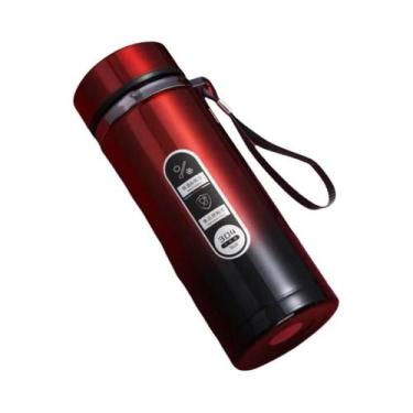Imagem de Garrafa Térmica Grande De Aço Inoxidável 500ML-1L Com Display LED De T