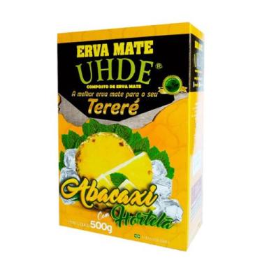 Imagem de Erva mate UHDE 500g - Abacaxi com Hortelã